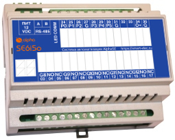 SE 6i5o Basic Модуль ввода-вывода на 6 дискретных входов и 5 релейных выходов с интерфейсом RS-485 (ModBus RTU, AD