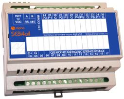 SE 8i4oil Модуль с искрозащитой для управления 4 индуктивными нагрузками с интерфейсом RS-485 (ModBus RTU, ADN