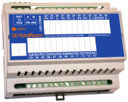 SE HotelRoom Модуль контроля гостиничного номера с интерфейсом RS-485 (ModBus RTU, ADNet+)